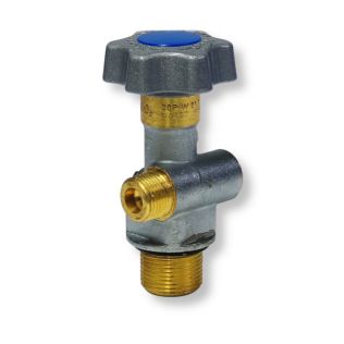 CO2 residual handwheel valve with 25P-30P connection