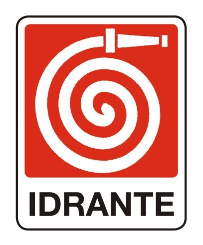 Segnaletica con dicitura: Idrante