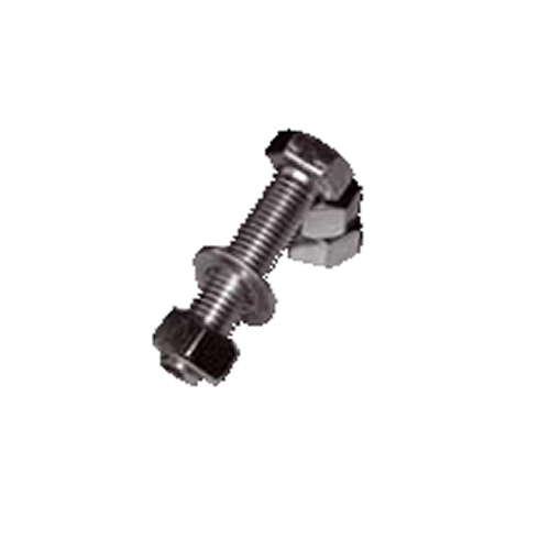 Bolts and nuts in zinc-plated steel
