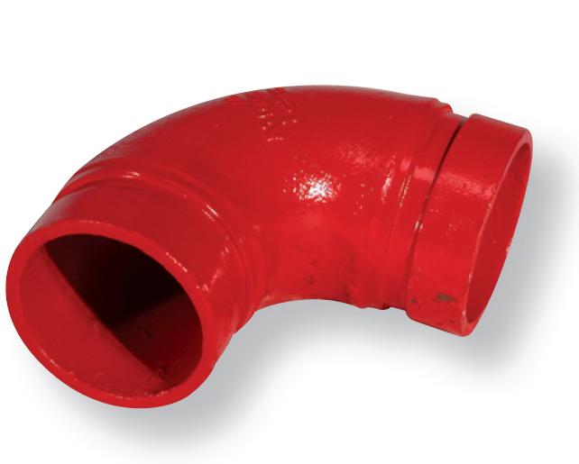 Curve scanalate 90° PN16
