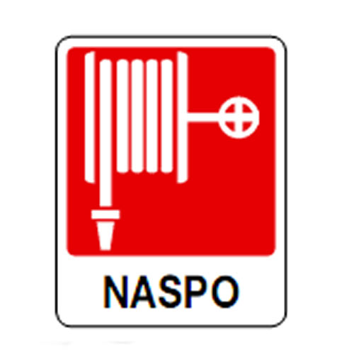 Segnaletica con dicitura: Naspo