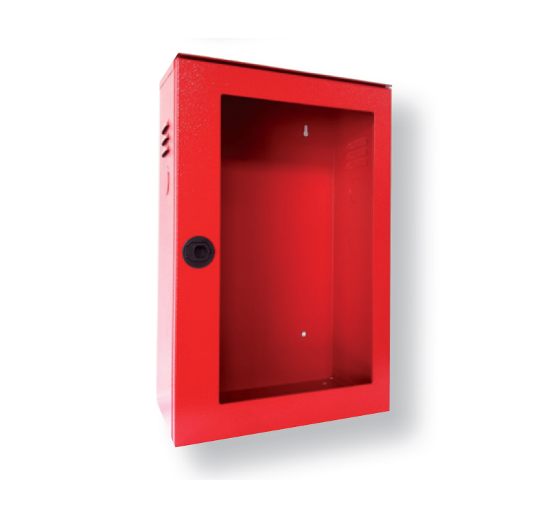 AC145 Coffret d exterieur verni rouge