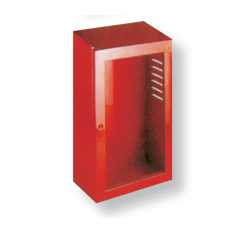 AC008-134 Coffret d extérieur verni rouge