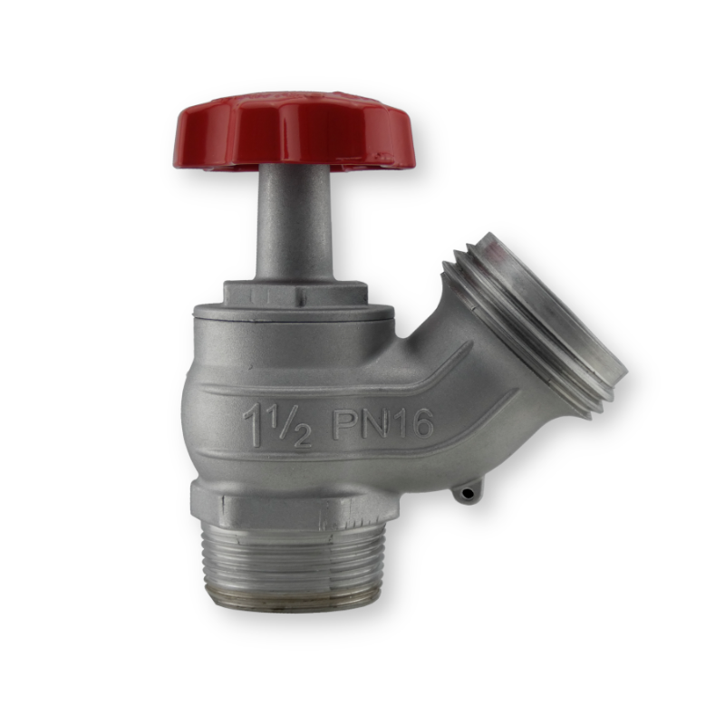 Valve for hydrant cabinet made of aluminum alloy