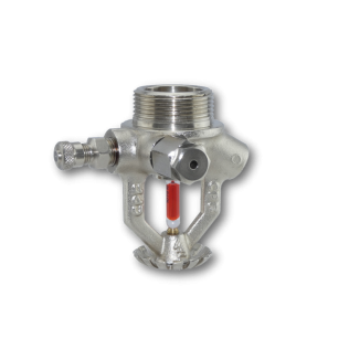 Sprinkler con valvola pressurizzazione e valvola di sicurezza